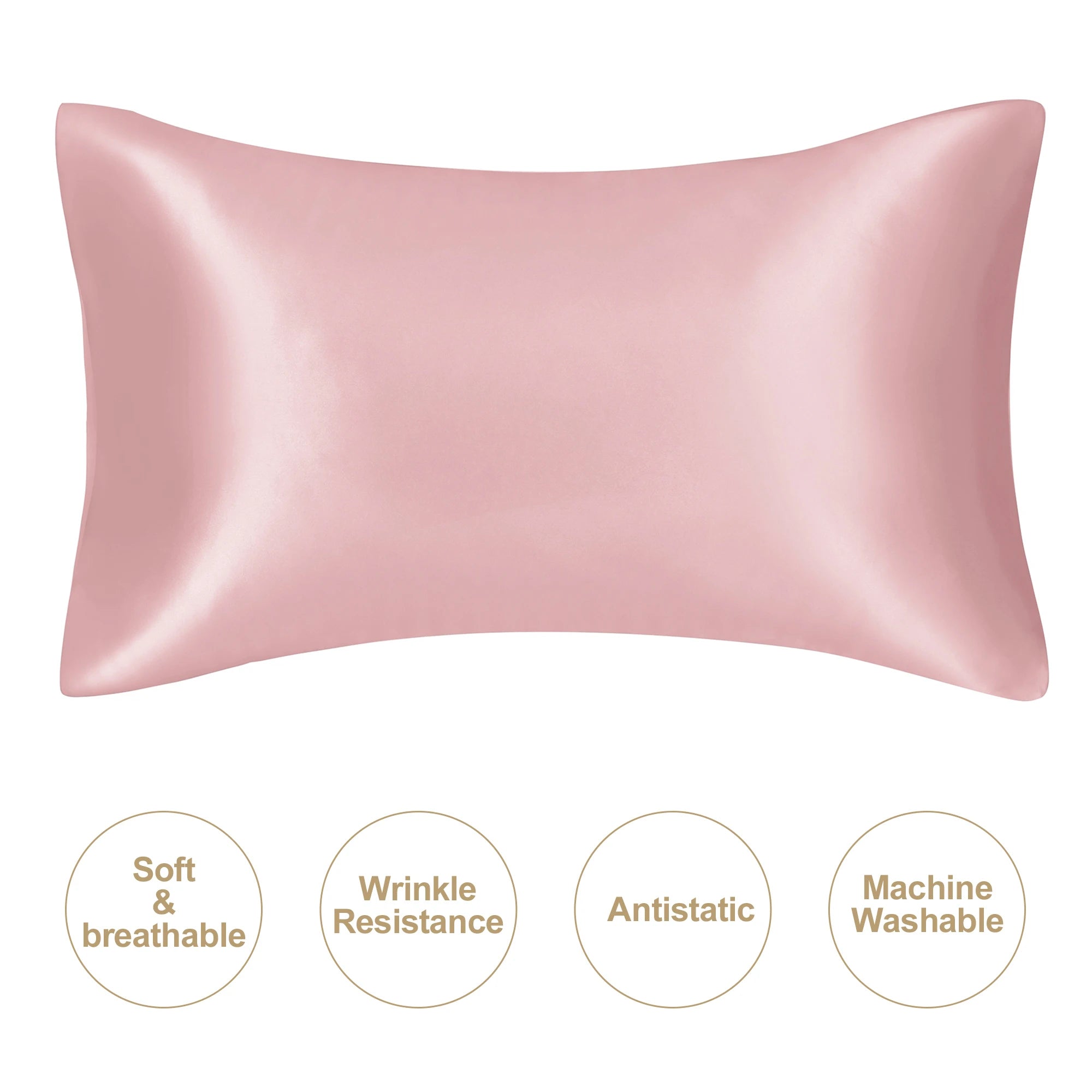 Elora Silky Satin Pillowcase