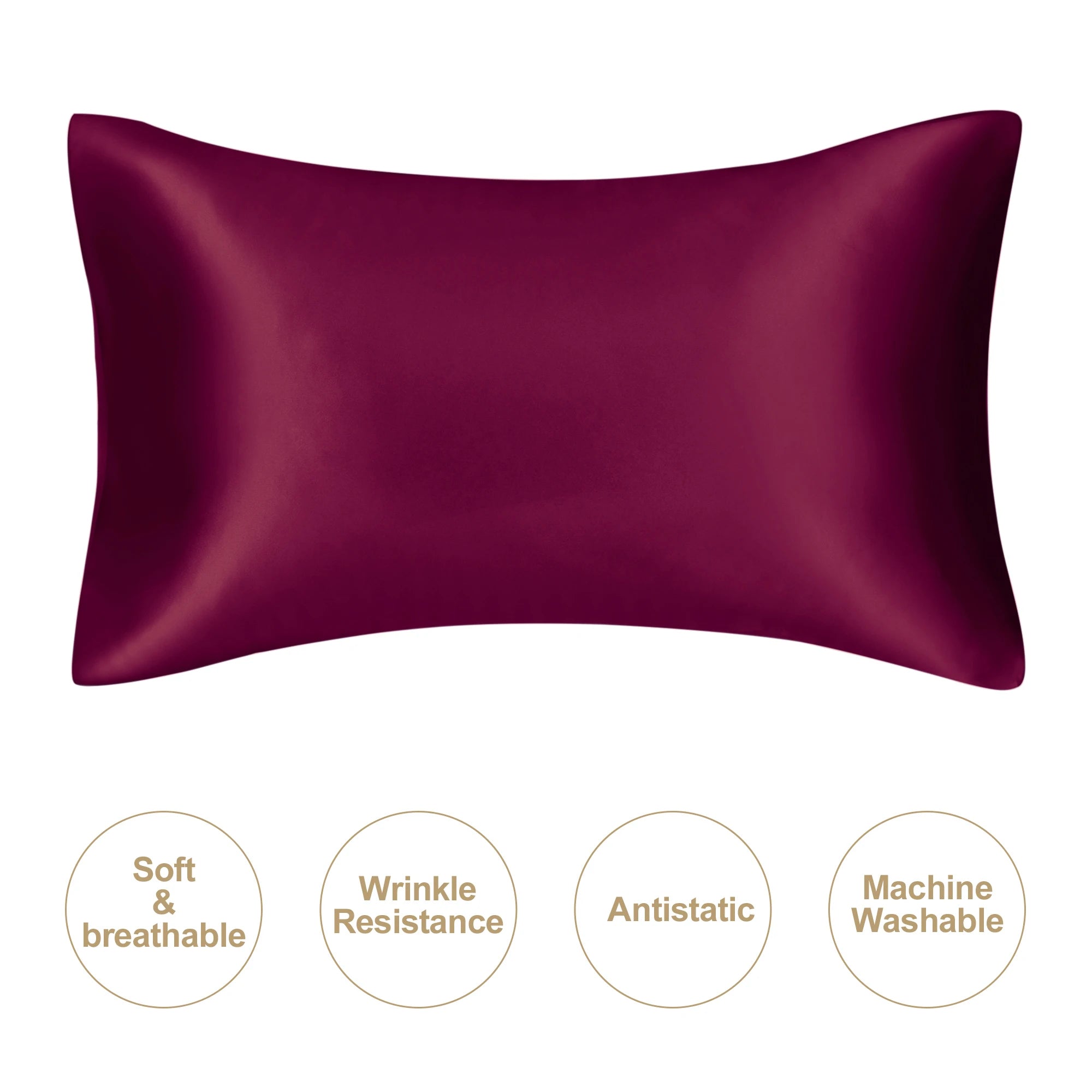 Elora Silky Satin Pillowcase