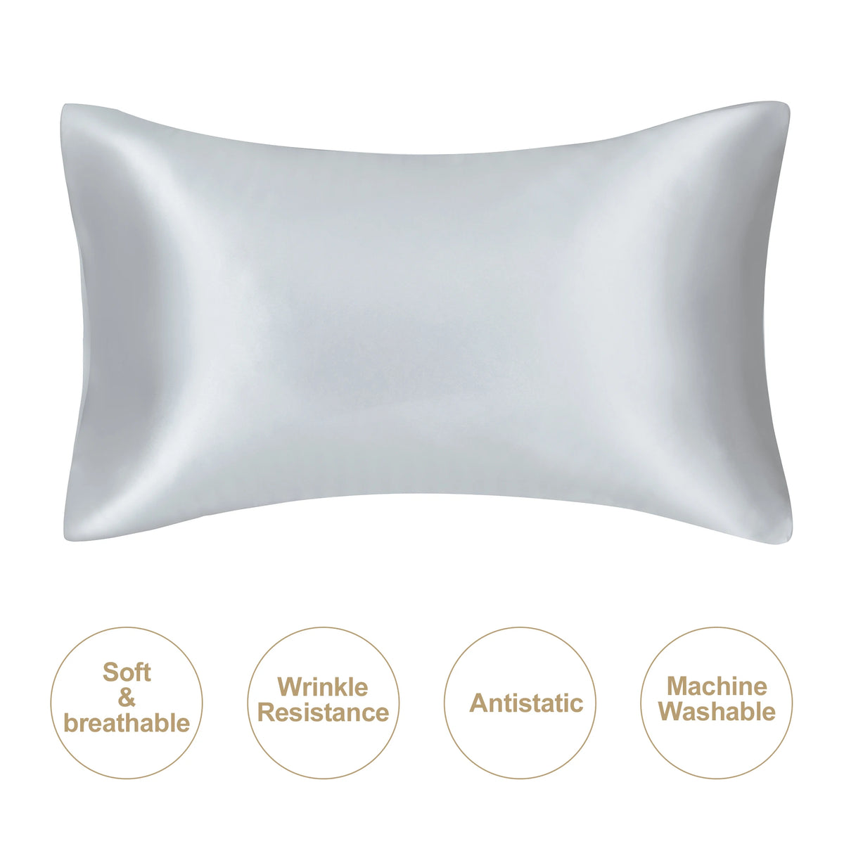 Elora Silky Satin Pillowcase