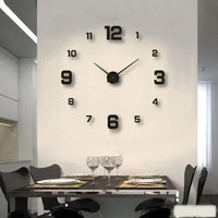Elora Modern Frameless Wall Clock