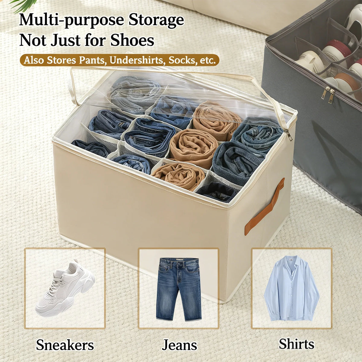 FoldSpace™ Shoe Storage Box