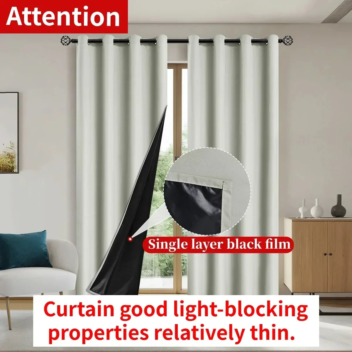 Elora Modern Blackout Curtains