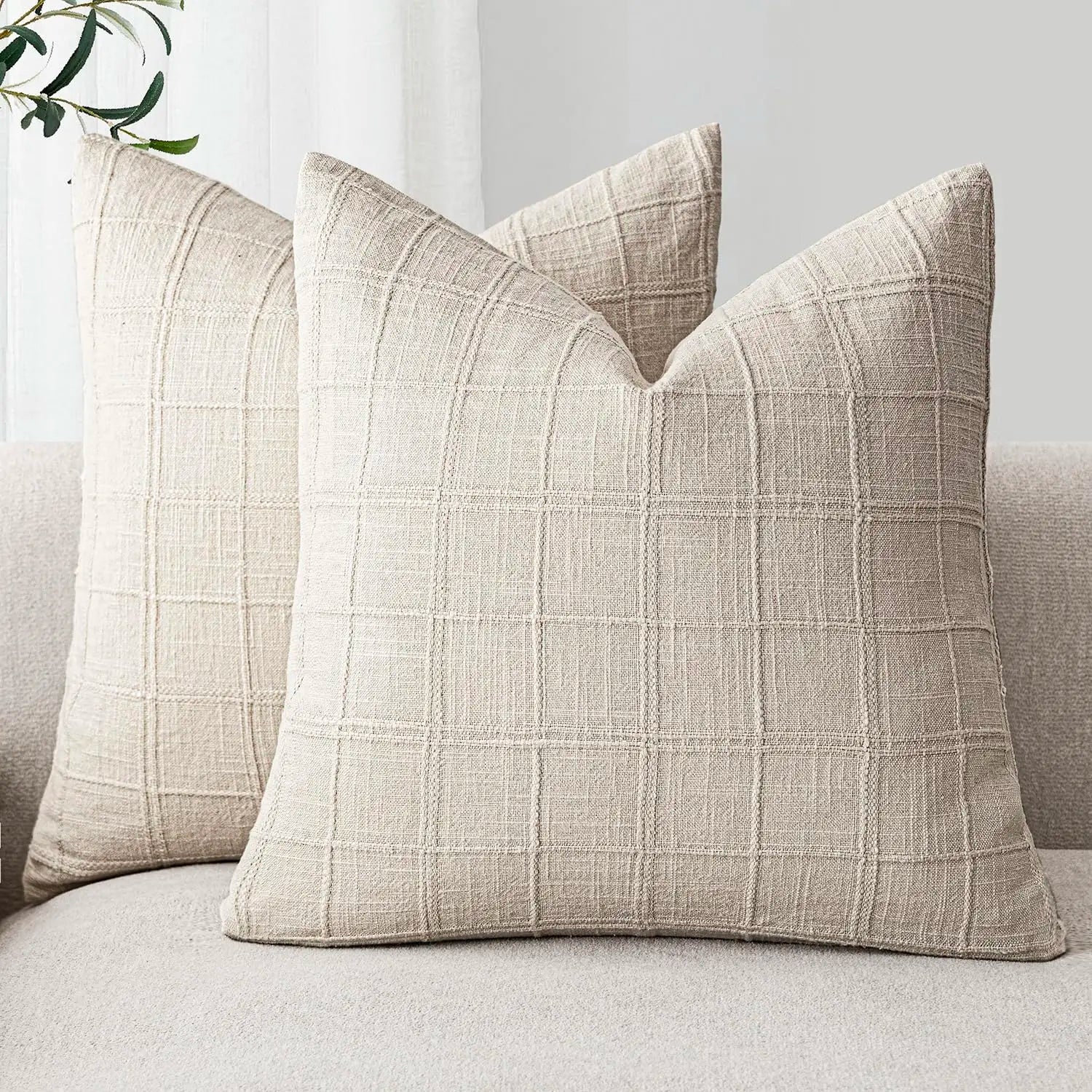 Cozy Living™ Linen Cushion Covers