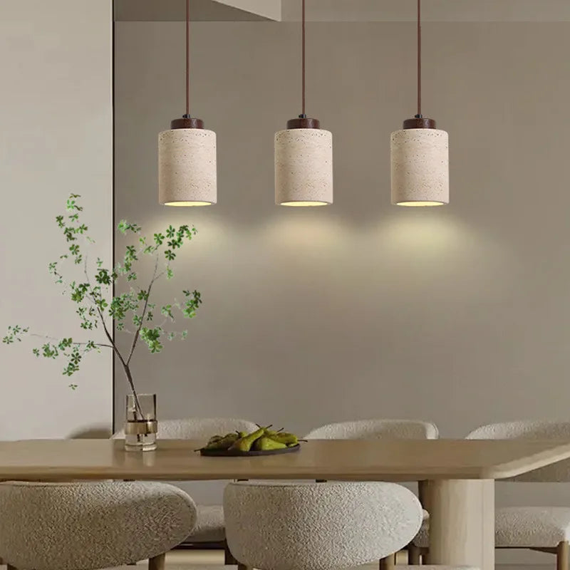 Elora Wabi-Sabi Stone Pendant Light