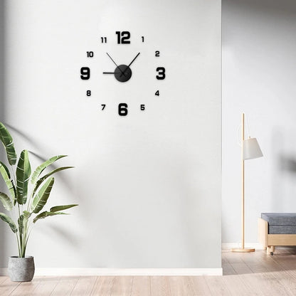 Elora Modern Frameless Wall Clock