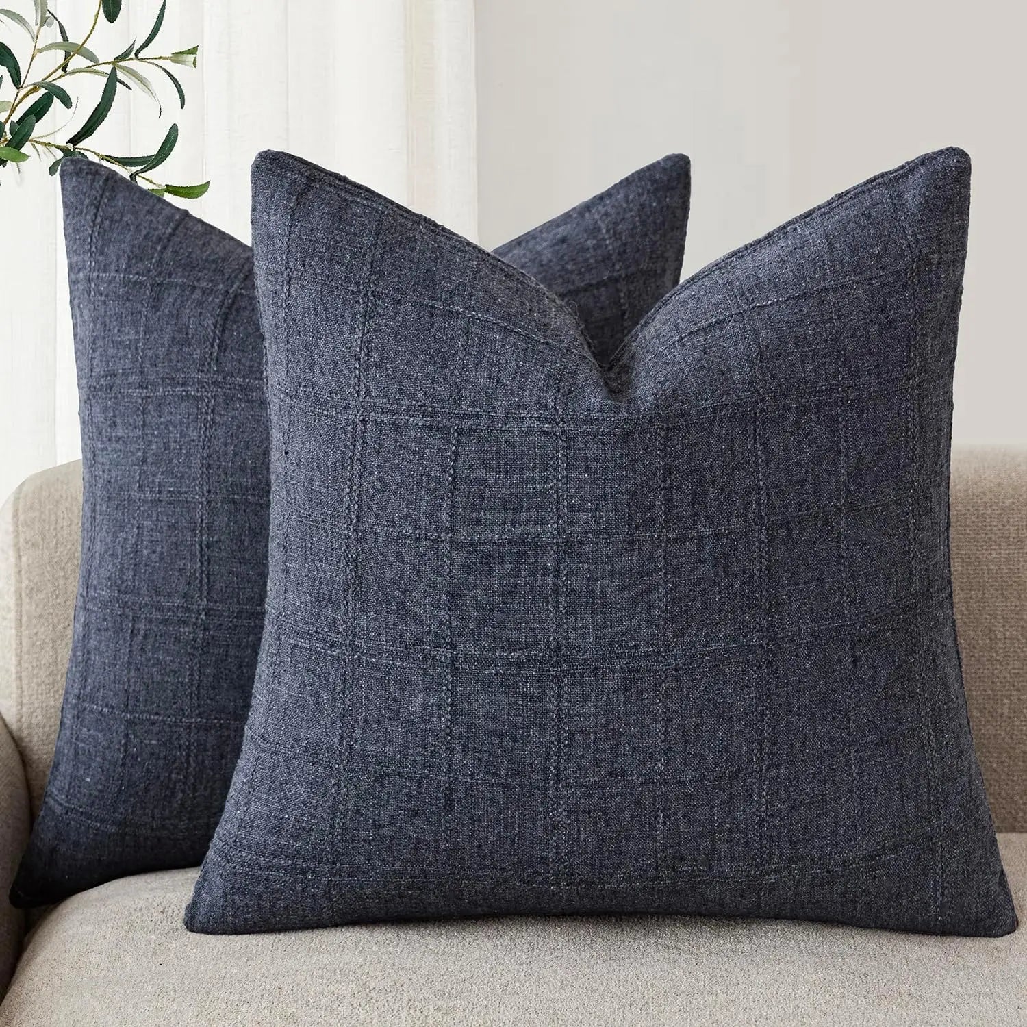 Cozy Living™ Linen Cushion Covers