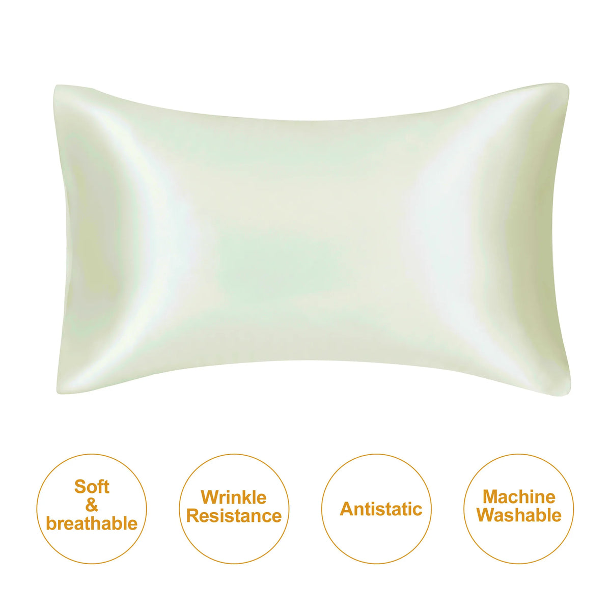 Elora Silky Satin Pillowcase