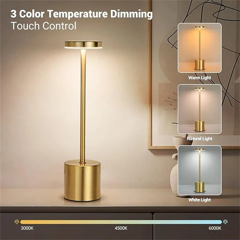 Elora Cordless Touch Table Lamp