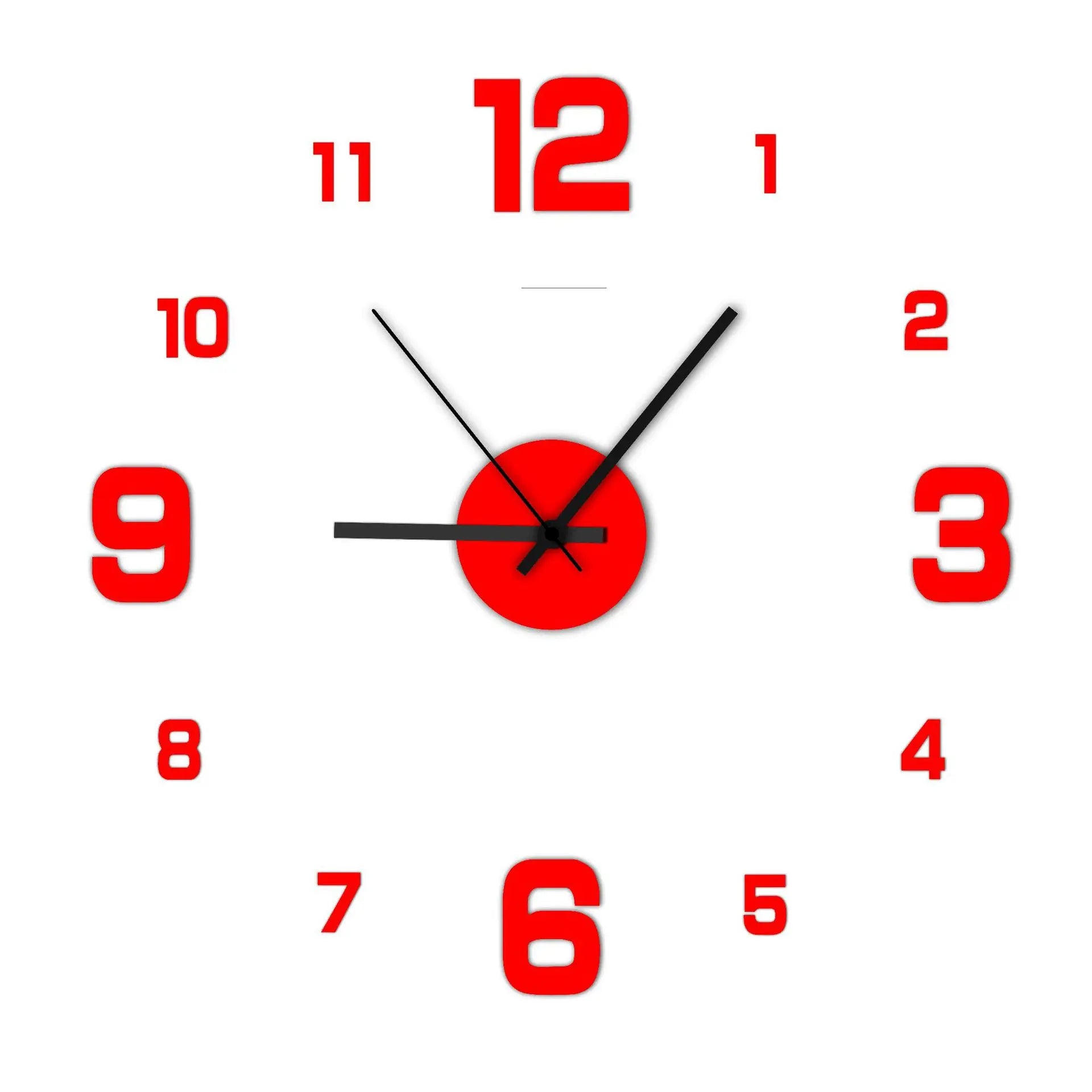 Elora Modern Frameless Wall Clock