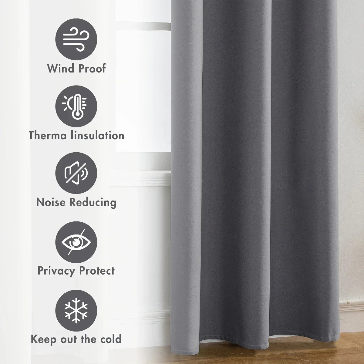 Elora Modern Blackout Curtains