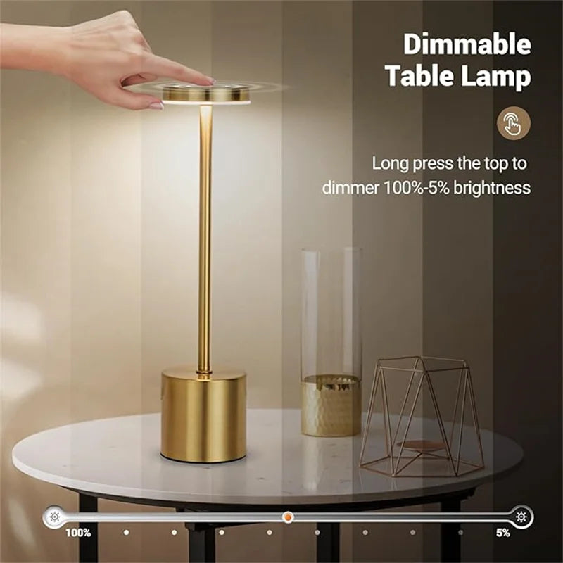 Elora Cordless Touch Table Lamp
