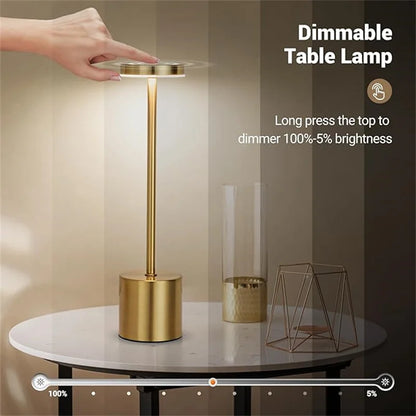 Elora Cordless Touch Table Lamp