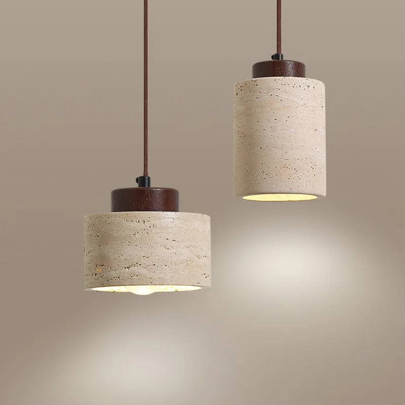Elora Wabi-Sabi Stone Pendant Light