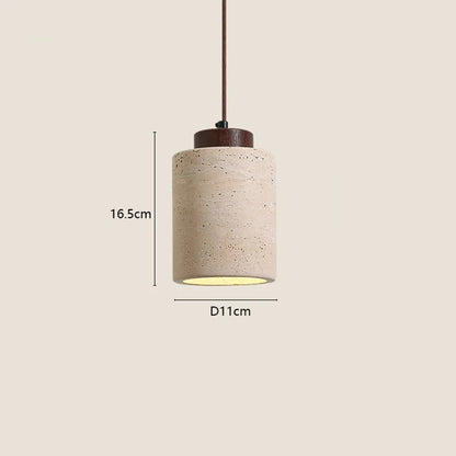 Elora Wabi-Sabi Stone Pendant Light