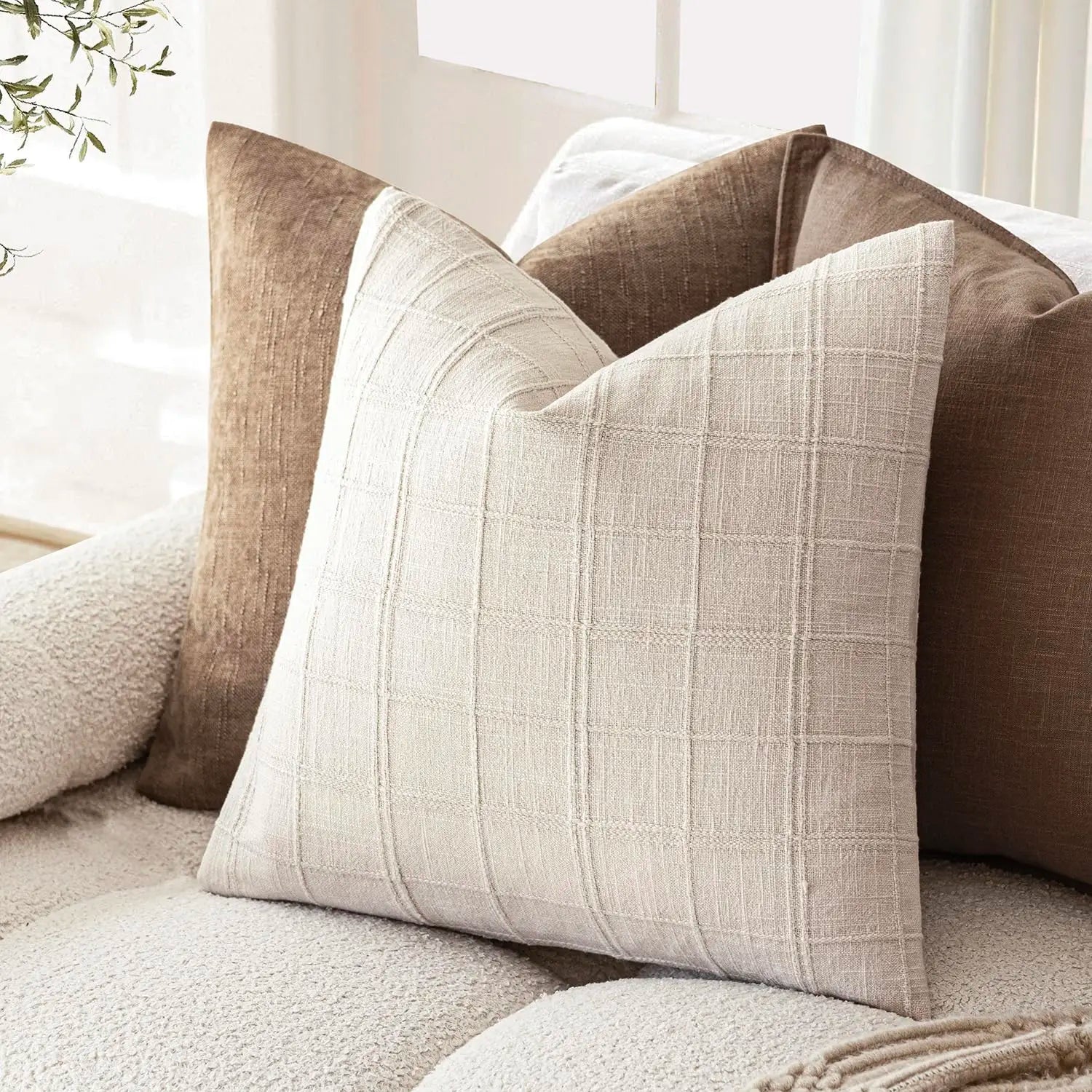 Cozy Living™ Linen Cushion Covers