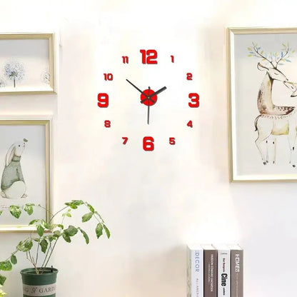 Elora Modern Frameless Wall Clock