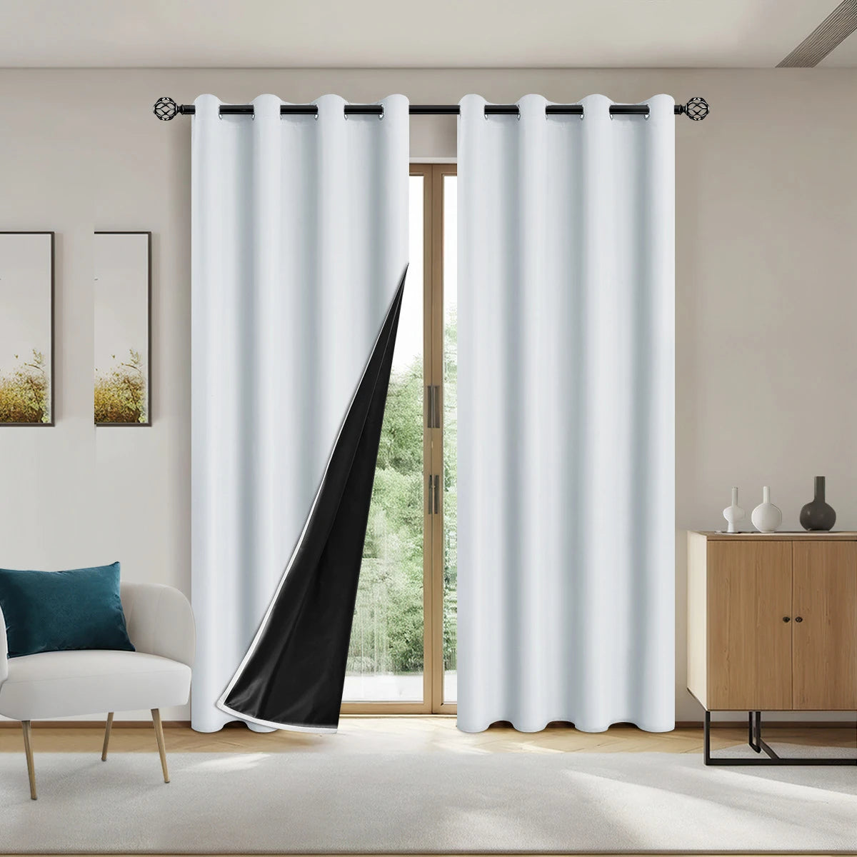 Elora Modern Blackout Curtains