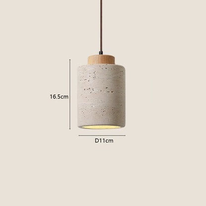Elora Wabi-Sabi Stone Pendant Light