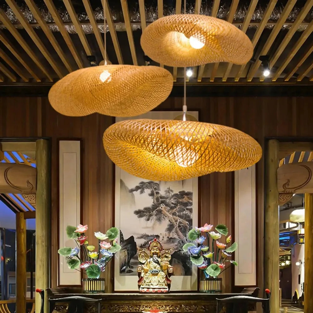 Nordic Bamboo™ Statement Pendant Light