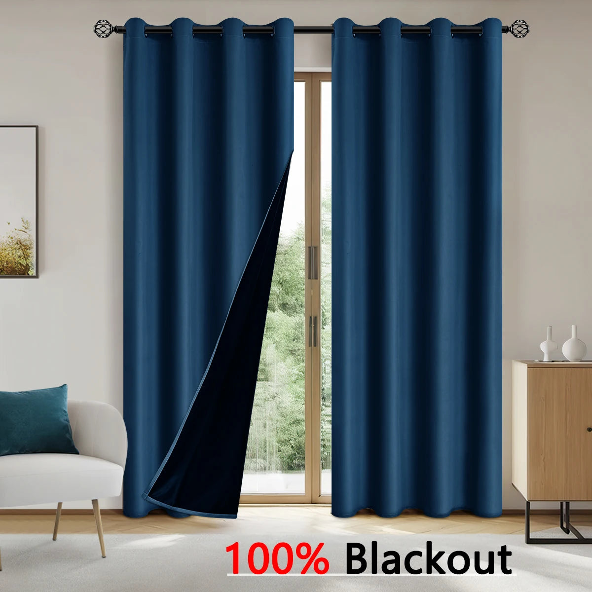 Elora Modern Blackout Curtains